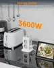 TESSAN 8 Fach Mehrfachsteckdose mit 1 USB C und 3 USB A Produktbild-Vorschau 6