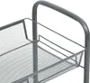 vidaXL Kuchyňský vozík 4 police šedý 46x26x85 cm železo Náhled obrázku produktu 5
