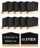 12Stück Mini Kreidetafel mit Ständer, Kleine Tafel Produktbild-Vorschau 1