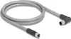DELOCK M12 Kabel L-kodiert 5 Pin St re gew zu Bu ger PUR 1M Produktbild-Vorschau 3