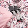 Roses & Smokey Pink Soft Velvet Decke für Kindersitz Produktbild-Vorschau 4
