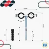 KOTARBAU® 10er Set Rohrschellen 3/4" Doppelt Produktbild-Vorschau 3