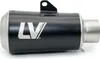 LeoVince LV-10 Schwarz Slip-On Auspuff genehmigt für Produktbild-Vorschau 6