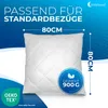 Schlafmond Kissen "Medicus Clean" 80x80 Produktbild-Vorschau 7