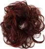WIG ME UP Scrunchie Haargummi Kunsthaar Rot-Mix Produktbild-Vorschau 1