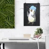 Mr. & Mrs. Panda Bild Pinguin Duschen DIN A1 - Kreidetafel Produktbild-Vorschau 2