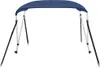 vidaXL 2-Bow Bimini Top Navy blue 150x120x110 cm Náhled obrázku produktu 3
