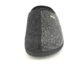 A close-up view of the back of a gray slipper. Produktbild-Vorschau