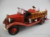 Feuerwehrauto Oldtimer Blechmodell 25 cm Dekoration Retro Produktbild-Vorschau 1