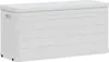 A white storage box with horizontal lines on the front, set against a white background. Anteprima dell’immagine prodotto