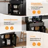 Armoire de cuisine Merax avec éclairage LED, meuble haut Voir les images du produit 8