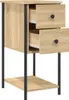 vidaXL Noční stolek Sonoma Dub 32x42x70 cm výrobek ze dřeva Náhled obrázku produktu 5