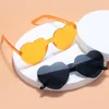 Herz-Sonnenbrille 12 Stück, Randlose Getönte Sonnenbrille Produktbild-Vorschau 6