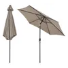 Sonnenschirm ’Altino’ mit Knickgelenk Khaki Produktbild-Vorschau 4