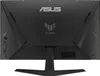 The back of a black ASUS TUF Gaming monitor on a black background. Náhľad obrázku produktu