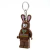 Breloc z diodą LED LEGO – Czekoladowy Zajączek Podgląd zdjęcia produktu 5