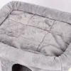 Arbre à gratter Relaxdays, avec cachette, 2 poteaux en Voir les images du produit 9