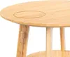 Beistelltisch aus Bambus-Holz mit Qi Ladestation für Produktbild-Vorschau 5