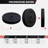 GYRONETICS® Hantelscheiben - 30kg Set, 2 x 5 kg, 6 x 2,5 Produktbild-Vorschau 4