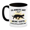 Ich arbeite hart für das Luxusleben meiner Katze Haustier Produktbild-Vorschau 2