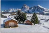 ARTland Leinwandbild Herbst auf der Seiser Alm Südtirol Produktbild-Vorschau 1