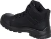 A black work boot shown from the side. Produktbild-Vorschau
