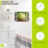 ARTland Wandbild, selbstklebend Torbögen durch Bäume, weiß Produktbild-Vorschau 2