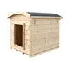 Hundehütte Outdoor kleine Hunde – Hundehaus Holz für Produktbild-Vorschau 2