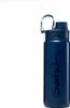 A dark blue water bottle with the brand name 'satch' printed on it in a darker shade of blue. Voir les images du produit