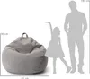 LUMALAND Comfort Line Sitzsack L, 185 L - bequemer Sofa Produktbild-Vorschau 7