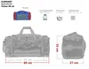 Sporttasche sehr groß Elephant Trainer XL 69 cm 55 Liter Produktbild-Vorschau 7