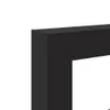 vidaXL Obudowa kominka czarna 81x18x82 cm materiał Podgląd zdjęcia produktu 7