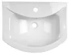 Aqualine ZERO Keramik-Waschtisch 55x43,5cm, weiß Produktbild-Vorschau 3