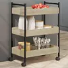 vidaXL Kuchyňský vozík Sonoma dub 50x30x70 cm materiál na Náhled obrázku produktu 2