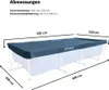 Intex-Schwimmbecken mit rechteckigem Rahmen – 450 x 220 x Produktbild-Vorschau 3