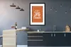 MuchoWow® MuchoWow® Gerahmtes Poster Jahrgang - Tiger - Produktbild-Vorschau 5