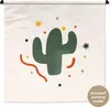 MuchoWow® Wandteppich Wandbehang Kaktus - Konfetti - Sommer Produktbild-Vorschau 1