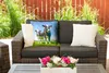 MuchoWow® Outdoor Kissen - Kühe - Weide - Tiere - Bauernhof Produktbild-Vorschau 5