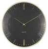 Karlsson - Wanduhr Riqueza - Schwarz - Ø35cm Produktbild-Vorschau 1