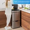 koš na odpadky do kuchyně o objemu 72 litrů, koš z nerezové Náhled obrázku produktu 3