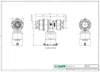 Caleffi 573 Systemtrenner Typ CA 1/2" Anteprima dell’immagine prodotto 2