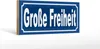 Holzschild Große Freiheit 27x10cm Hamburg St. Pauli Clubs Produktbild-Vorschau 2