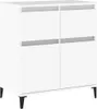 vidaXL Příborník bílý 60x35x70 cm Materiál dřeva Náhled obrázku produktu 2