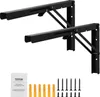 Support d'étagère pliable VEVOR, 613 x 254 x 48 mm, 2 Voir les images du produit 1