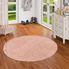 Hochflor Langflor Shaggy Teppich Comfy Mix Pastell Rosa Produktbild-Vorschau 1