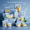 Zestaw 2 silikonowych woreczków wielokrotnego użytku do Podgląd zdjęcia produktu 6