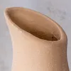 Vase H22cm Blumenvase Keramik Sand Beige Tischdeko Dekovase Produktbild-Vorschau 5