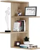 VCM - Wood Wall Rack Narożnik Shelf Shelf Balos Podgląd zdjęcia produktu 1