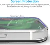 Close-up of a phone case showing raised lips for screen protection. Produktbild-Vorschau