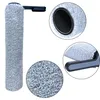 A collage of images showing a cleaning roller brush and close-ups of its texture and attachment. Produktbild-Vorschau
